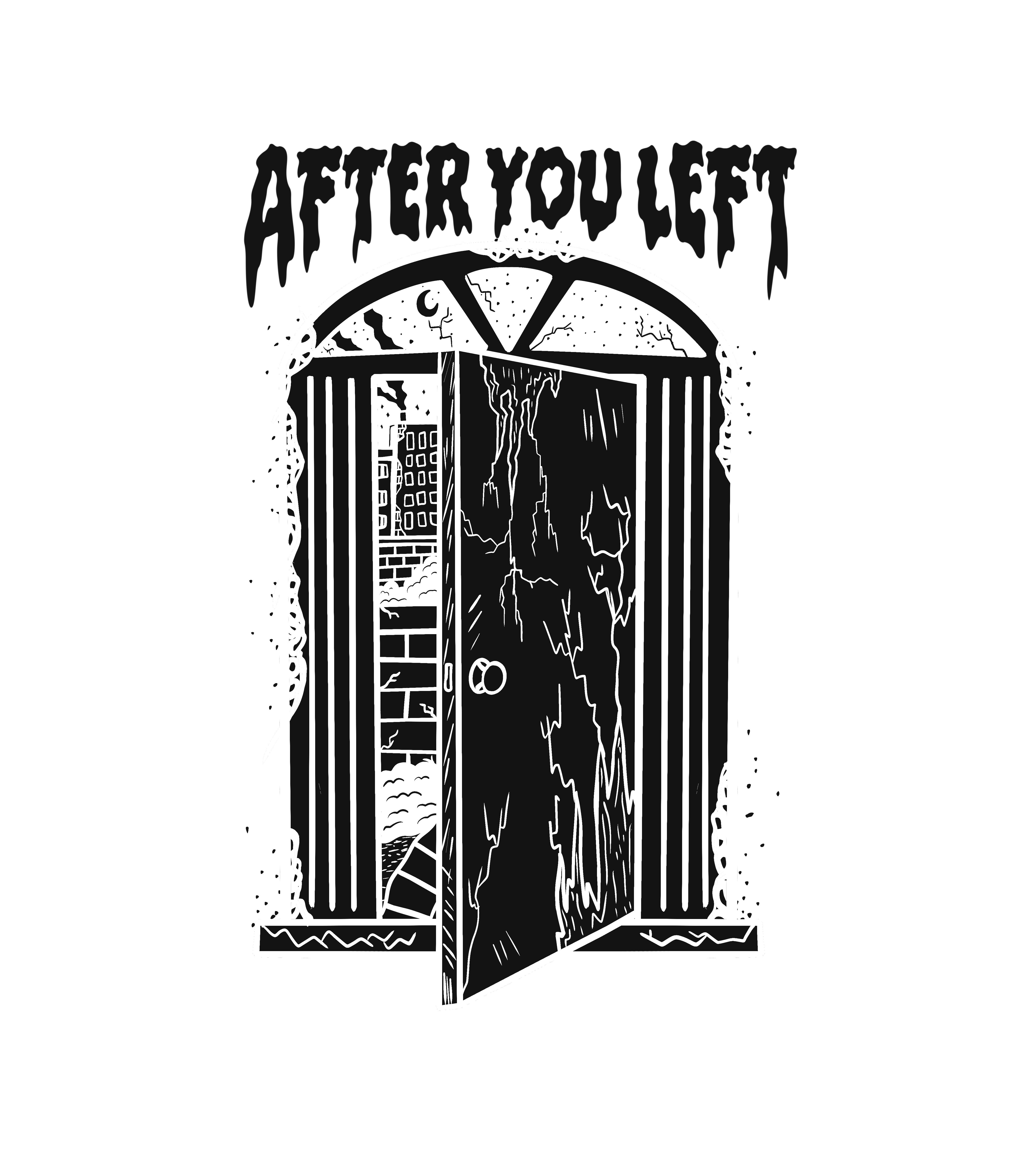 After You Left door logo